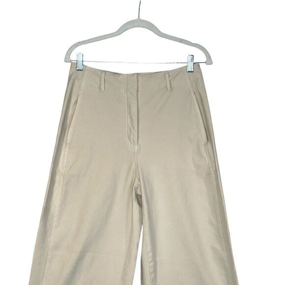 Aritzia Ascent Cream High Waist Pants by Wilfred Free | Size 8 - Picture 3 of 8